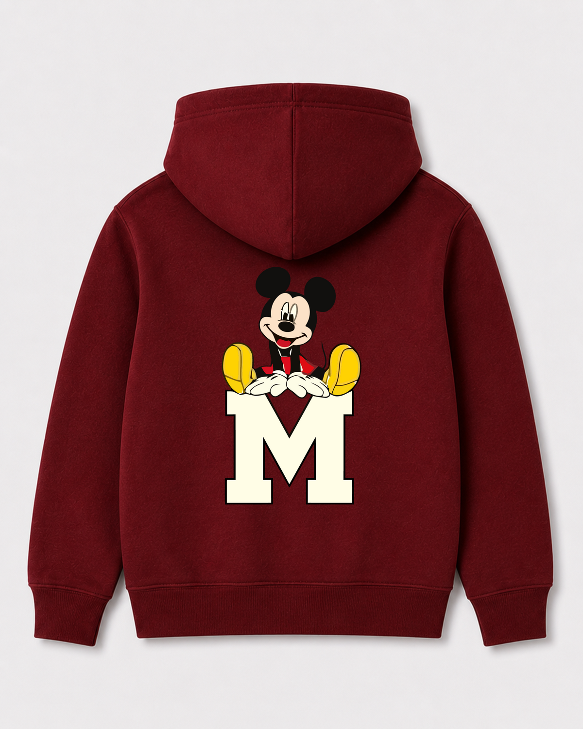 Red hoodie back 1079
