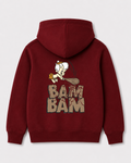 Red hoodie back 1086
