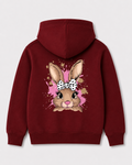 Red hoodie back 1092