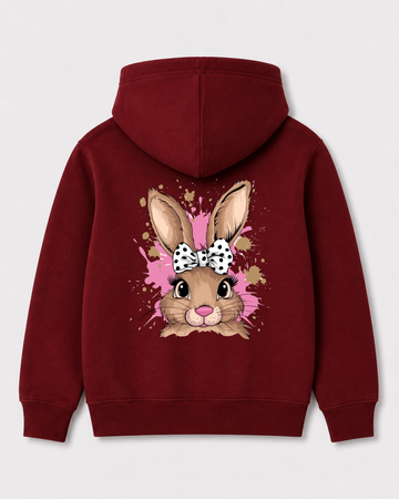 Red hoodie back 1092