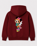 Red hoodie back 1106