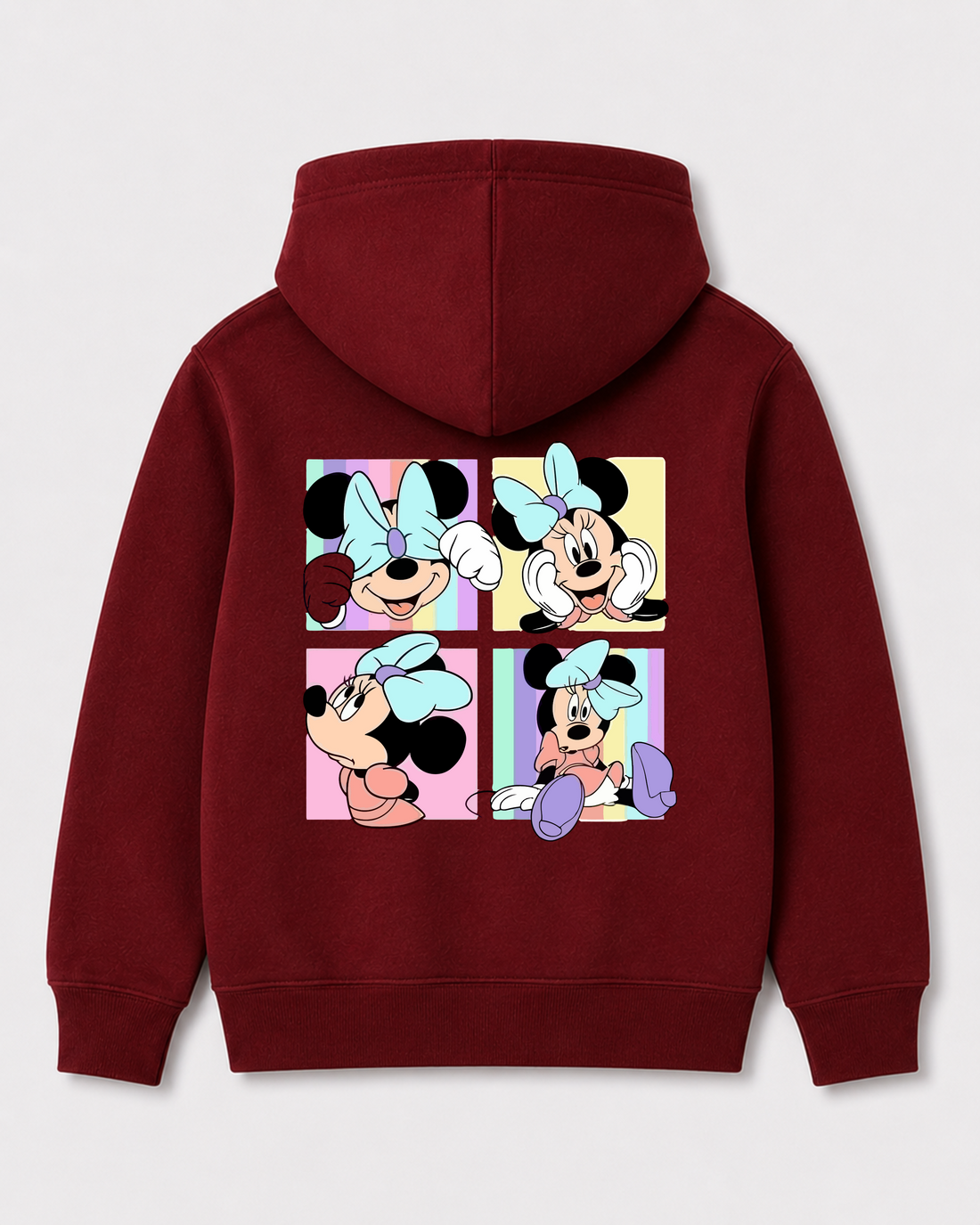 Red hoodie back 1111