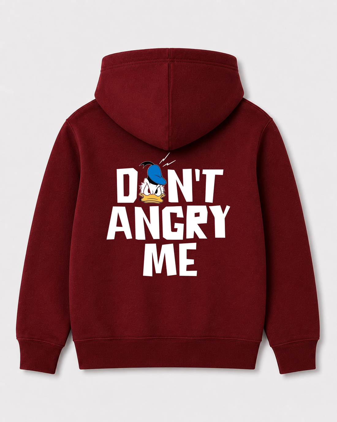 Red hoodie back 1114