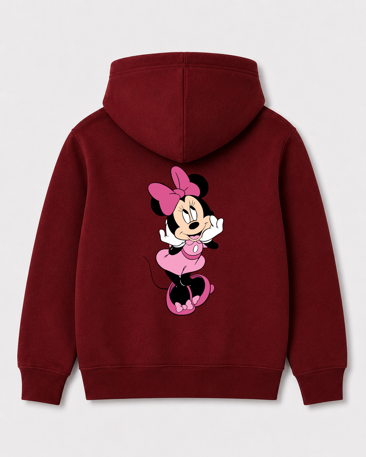 Red hoodie back 1130