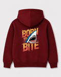 Red hoodie back 1134