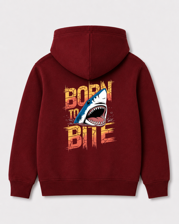 Red hoodie back 1134