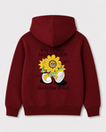 Red hoodie back 1137