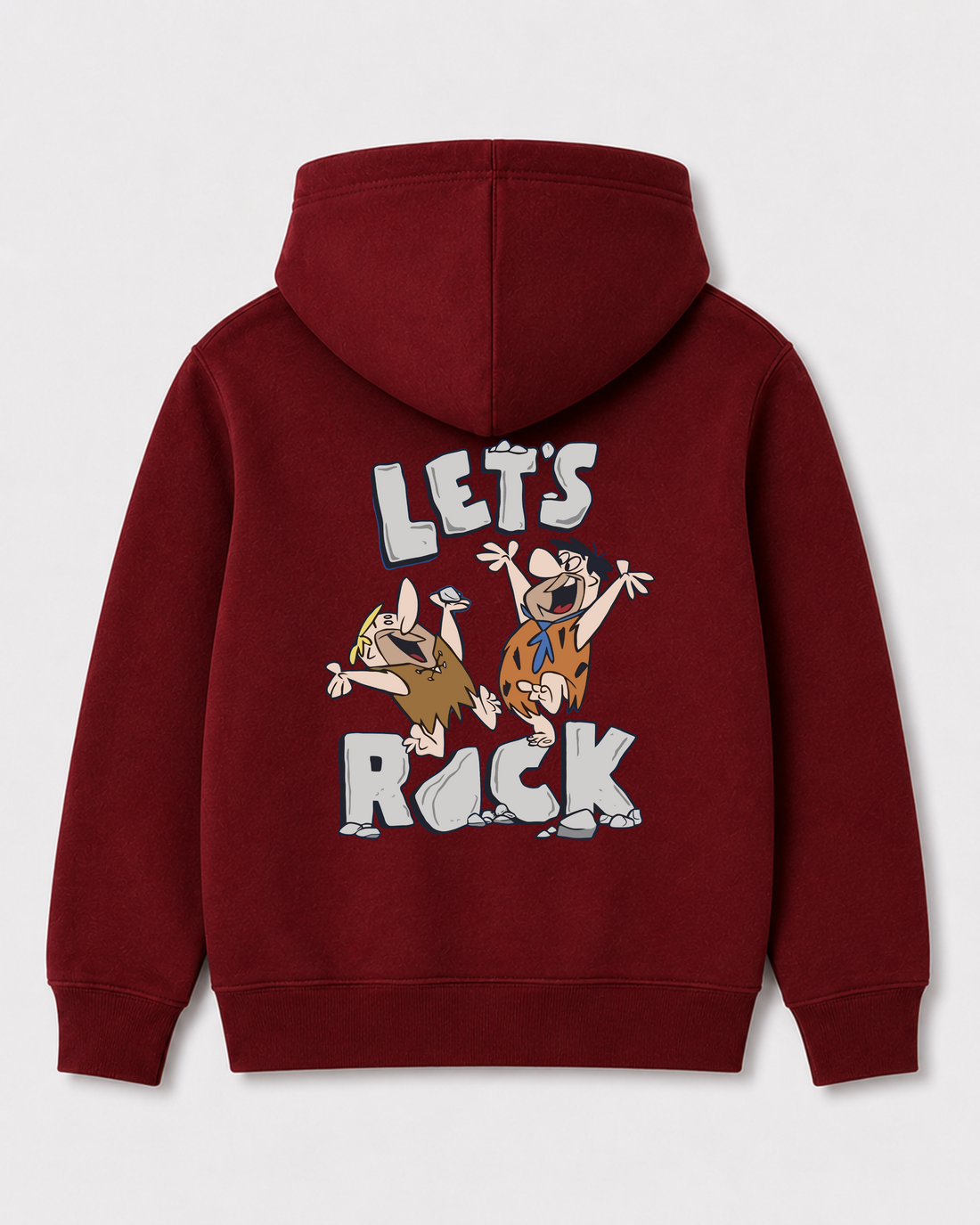 Red hoodie back 1142