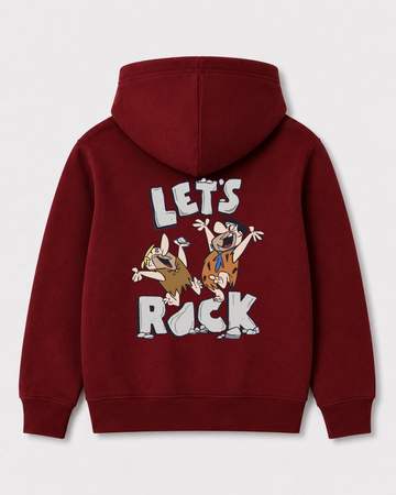 Red hoodie back 1142