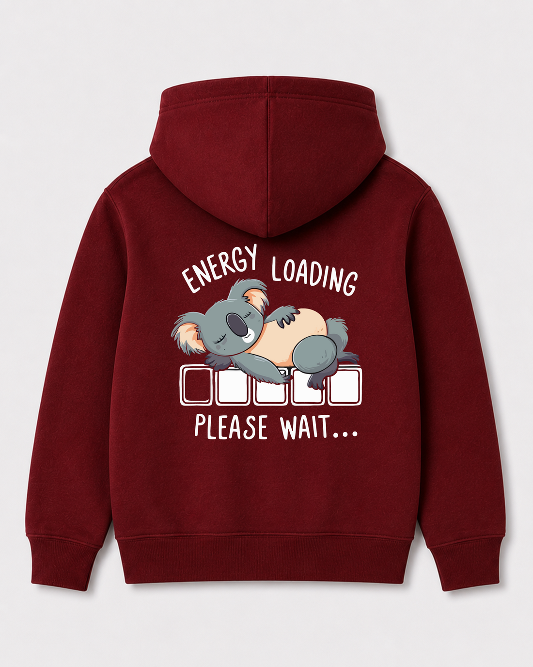 Red hoodie back 1150
