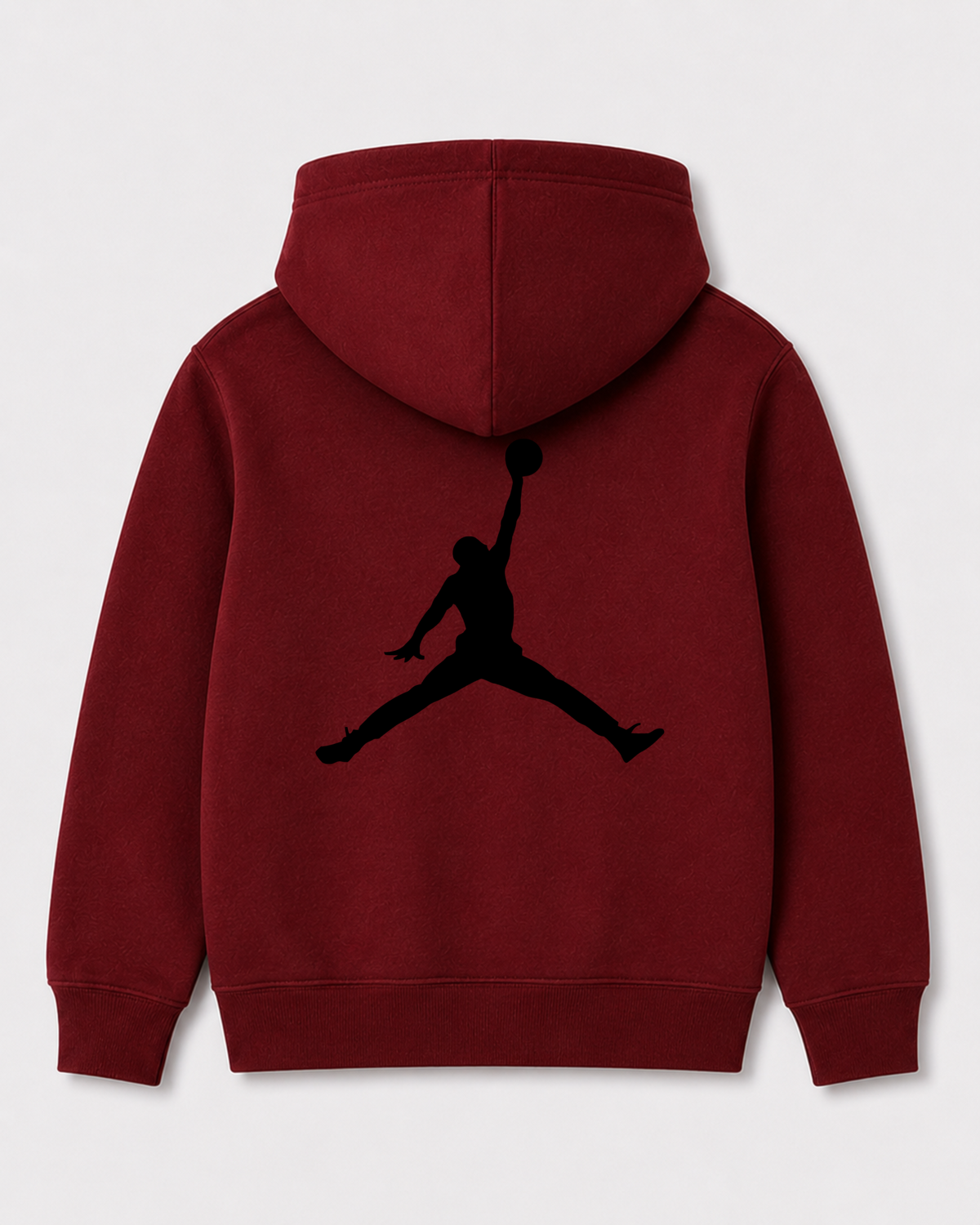 Red hoodie back 1186