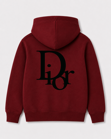 Red hoodie back 1189