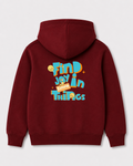 Red hoodie back 119