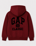 Red hoodie back 1196