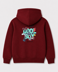 Red hoodie back 120
