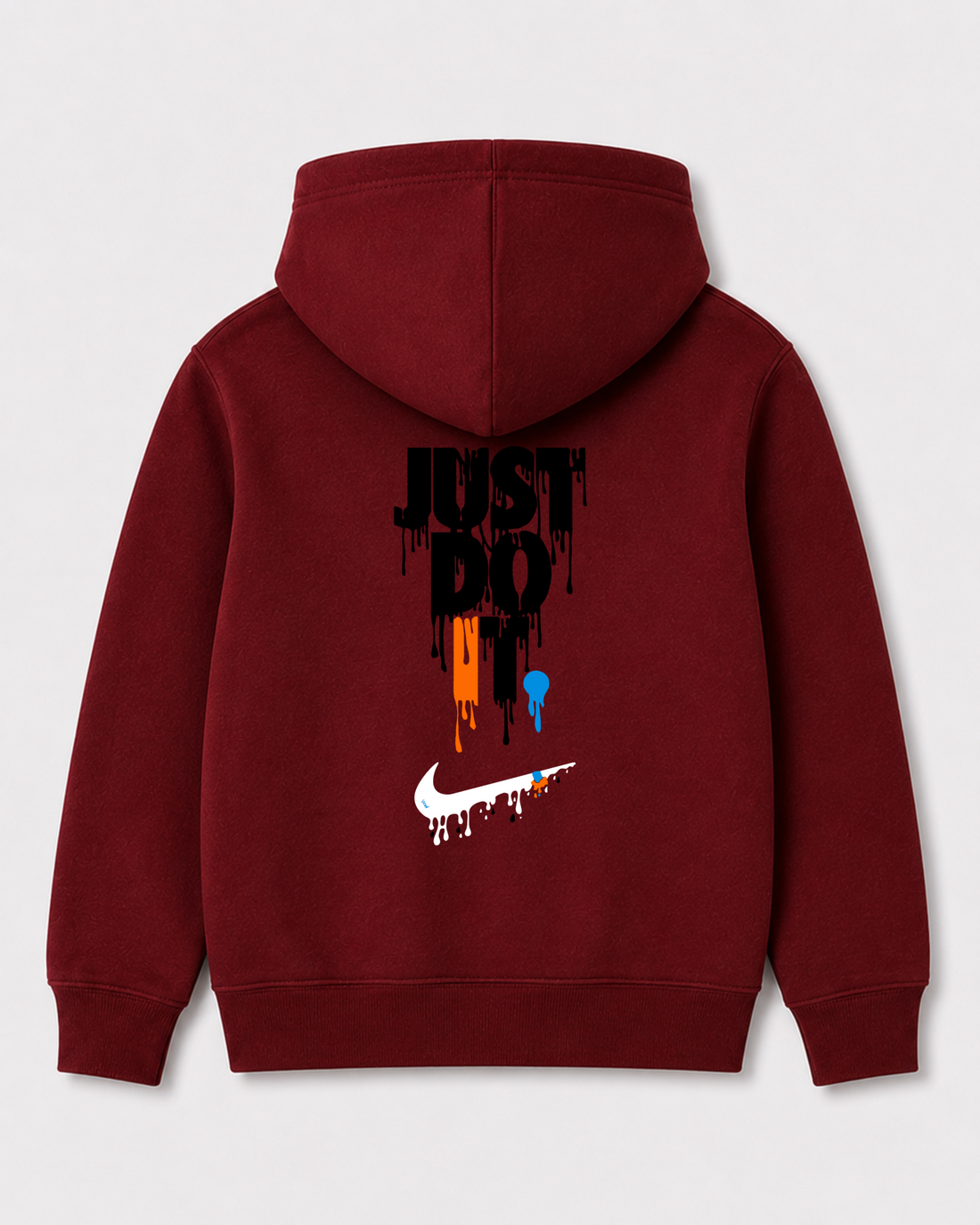 Red hoodie back 1209