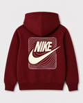 Red hoodie back 1222