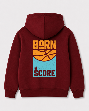 Red hoodie back 1225