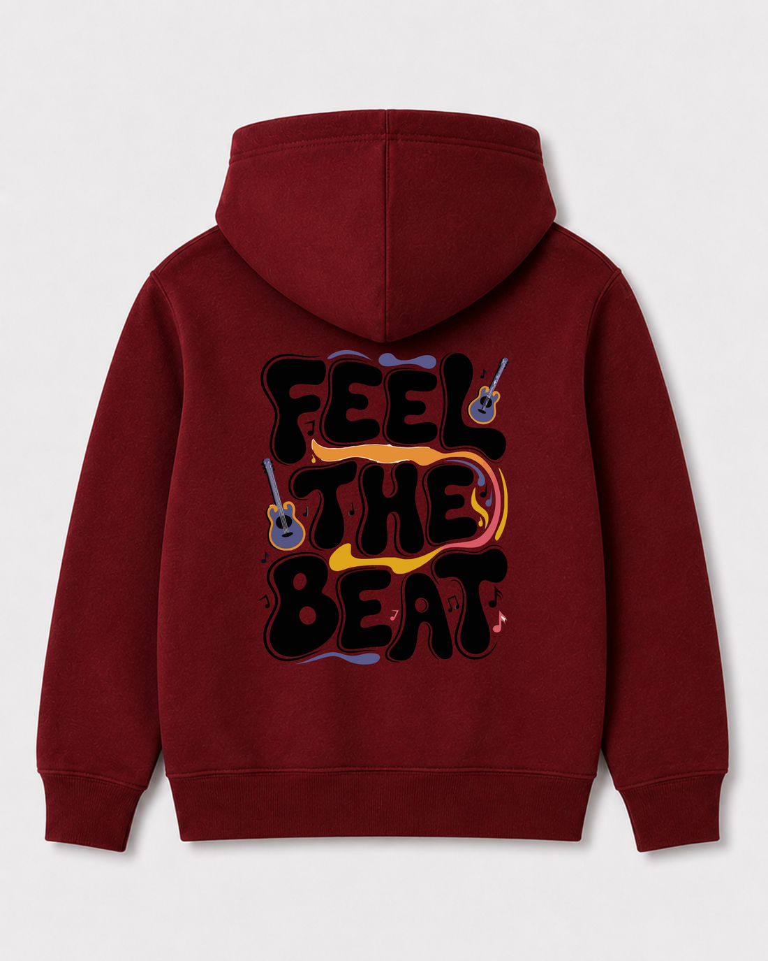 Red hoodie back 1227