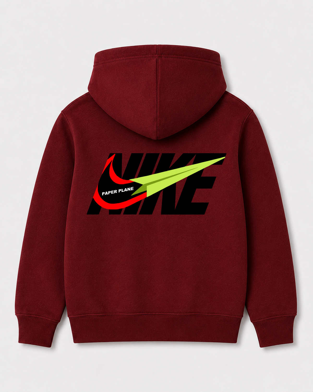 Red hoodie back 1229