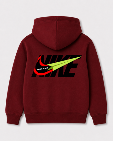 Red hoodie back 1229
