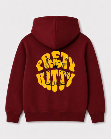 Red hoodie back 1230