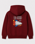 Red hoodie back 124