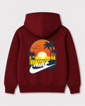 Red hoodie back 1241