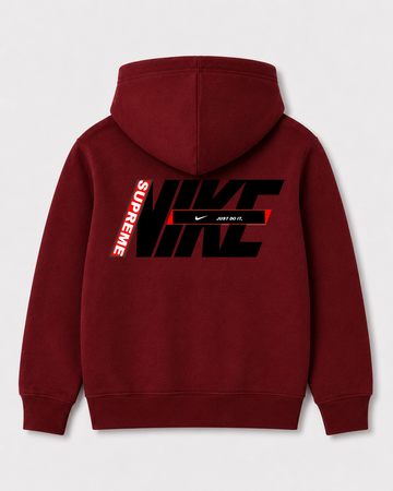 Red hoodie back 1267