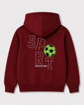 Red hoodie back 1269