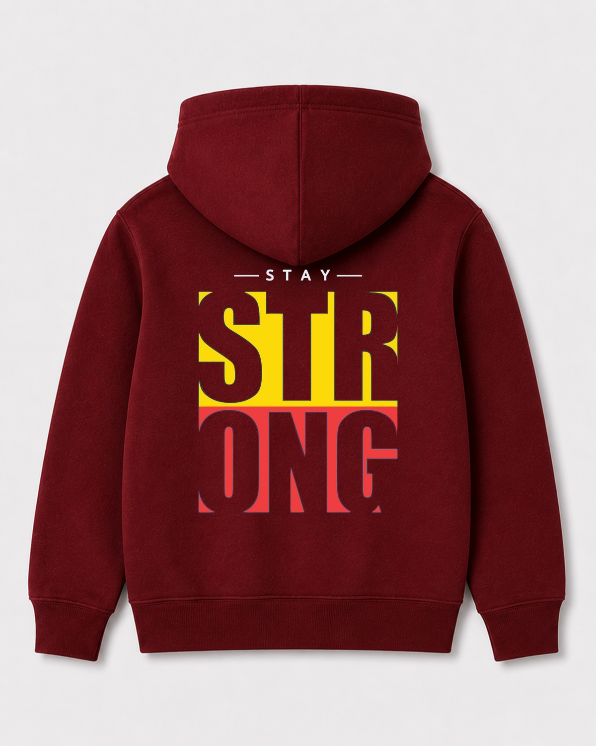 Red hoodie back 1270