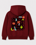 Red hoodie back 1275