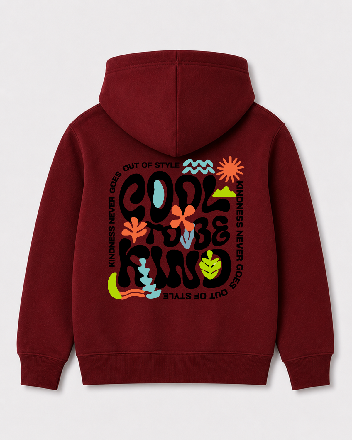 Red hoodie back 1275