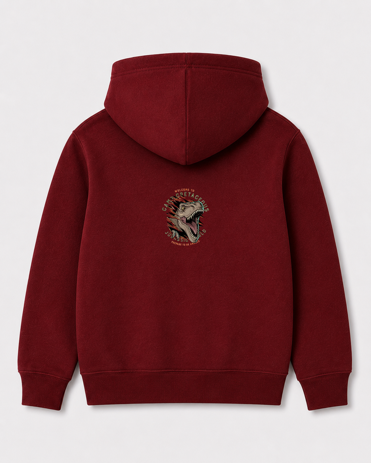 Red hoodie back 129