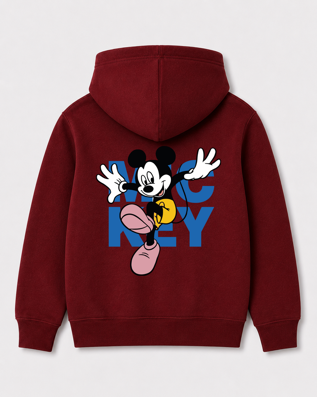 Red hoodie back 1291