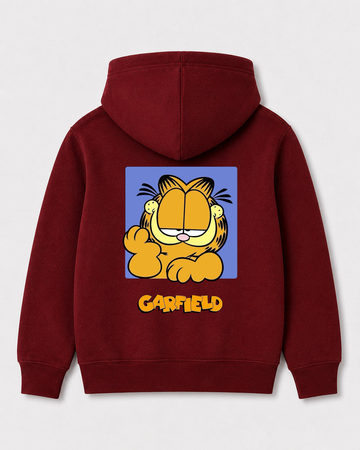 Red hoodie back 1301