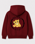 Red hoodie back 1309