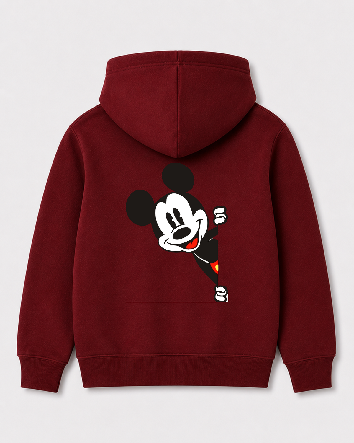 Red hoodie back 1311