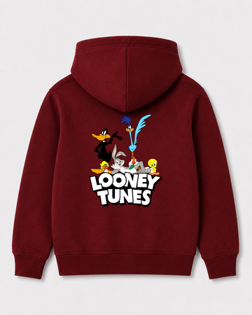 Red hoodie back 1315