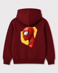 Red hoodie back 1317