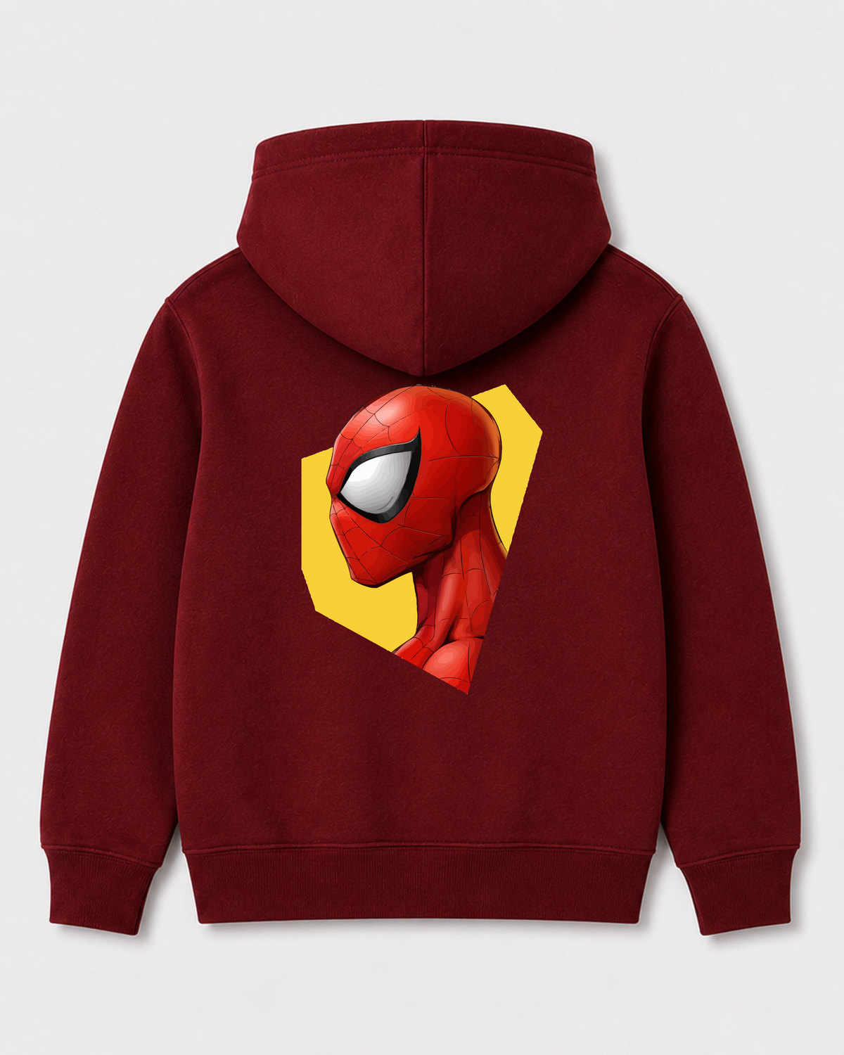 Red hoodie back 1317