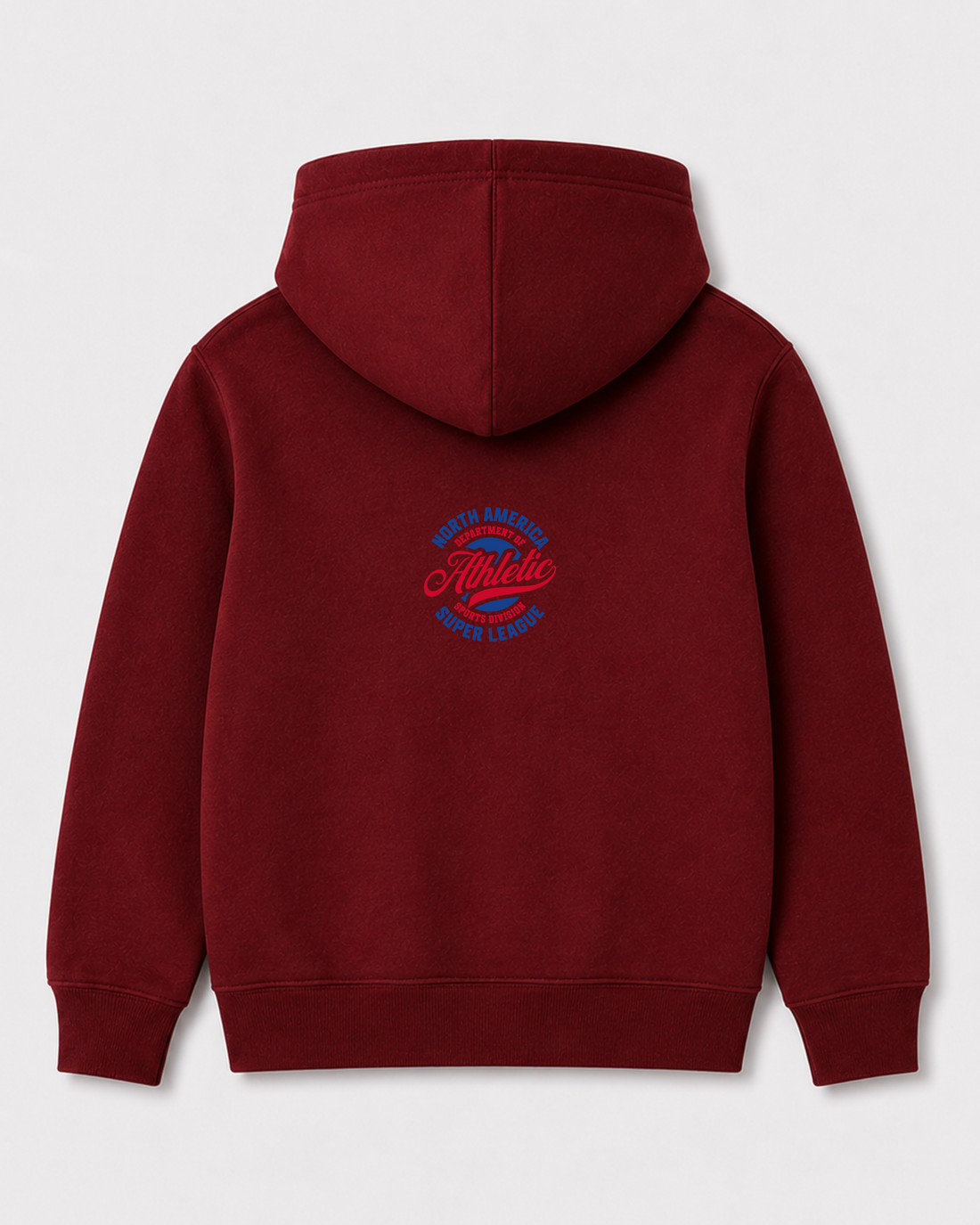 Red hoodie back 132