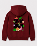 Red hoodie back 1321