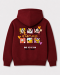 Red hoodie back 1328
