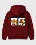 Red hoodie back 1335