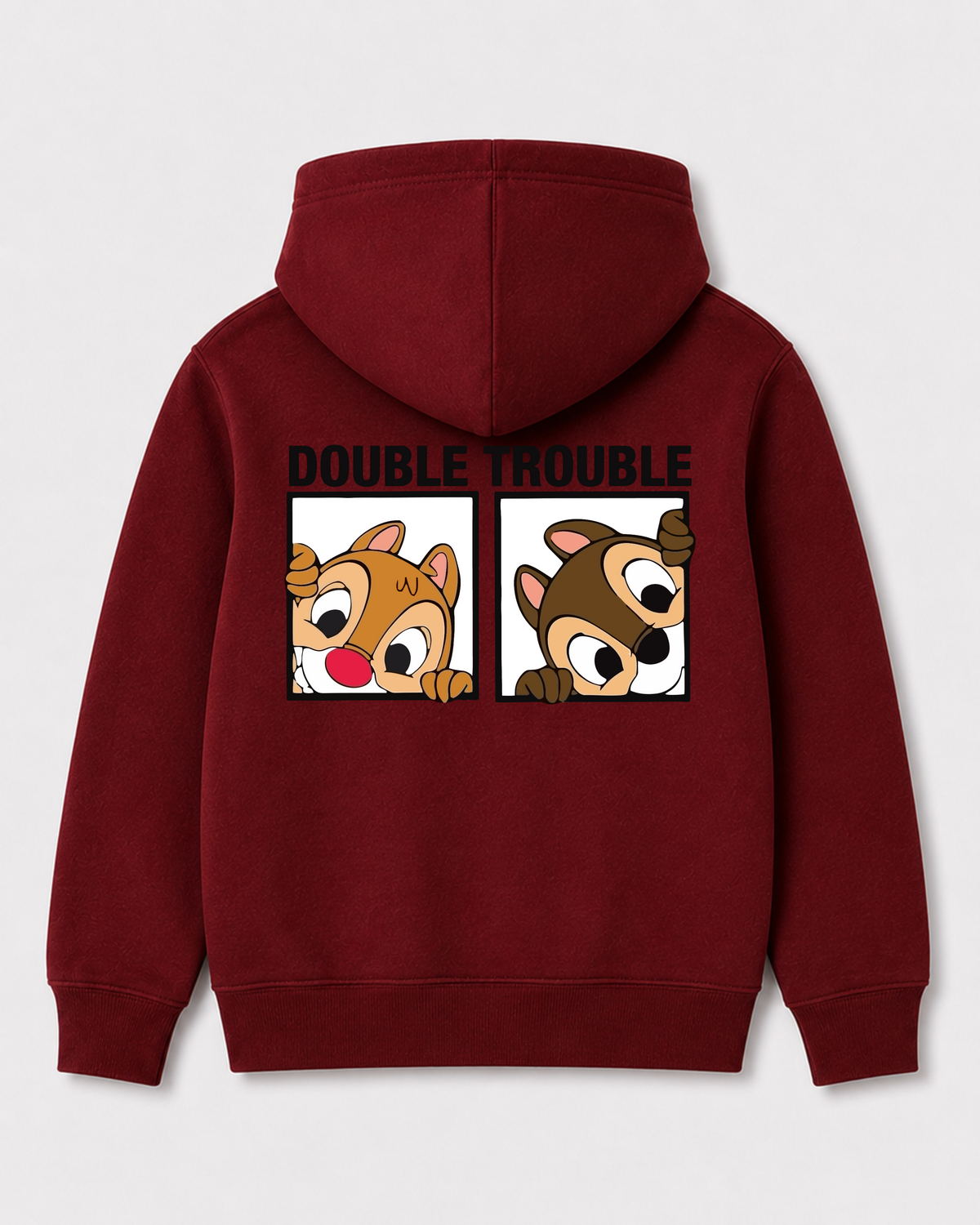 Red hoodie back 1335
