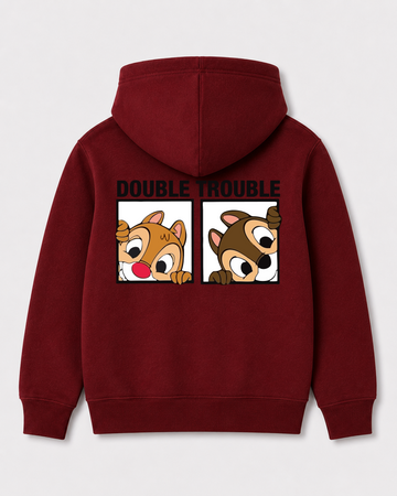 Red hoodie back 1335