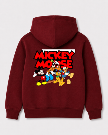 Red hoodie back 1346