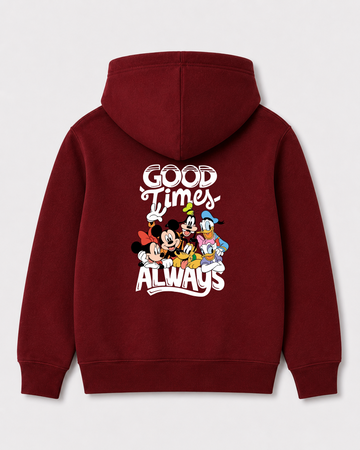 Red hoodie back 1348
