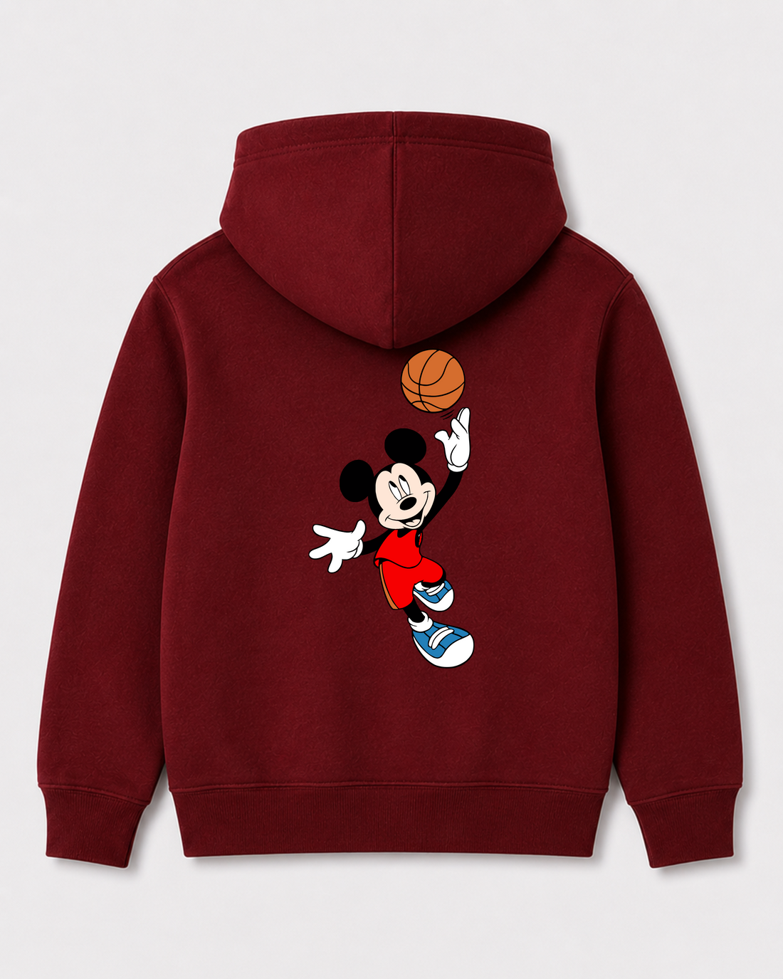 Red hoodie back 1353